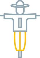 Scarecrow Icon Design Symbol vector