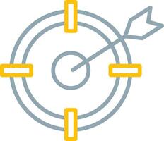 Target Icon Design Symbol vector
