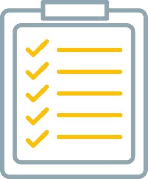 Tareas icono diseño símbolo vector