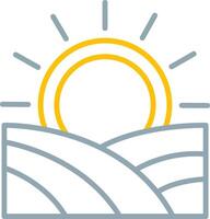 Sunrise Icon Design Symbol vector