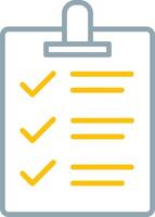 Task List Icon Design Symbol vector