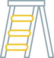 Step Ladder Icon Design Symbol vector