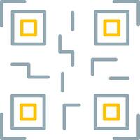 Qr Code Icon Design Symbol vector