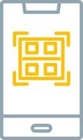 Qr Code Icon Design Symbol vector