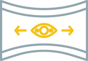 Panoramic View Icon Design Symbol vector