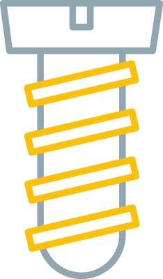 Screw Icon Design Symbol