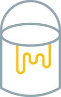 Paint Bucket Icon Design Symbol vector