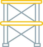 Scaffolding Icon Design Symbol vector