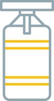 Punching Bag Icon Design Symbol vector