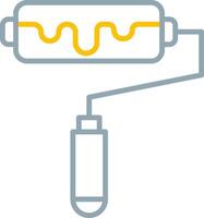 Roller Icon Design Symbol vector