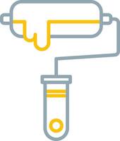 Paint Roller Icon Design Symbol vector