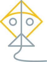 Kite Icon Design Symbol vector