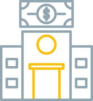 fijo activo icono diseño símbolo vector