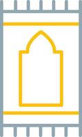 Sajadah Icon Design Symbol vector