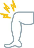 Pain Icon Design Symbol vector