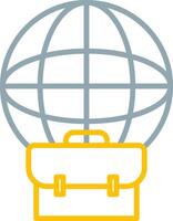 Outsourcing Icon Design Symbol vector