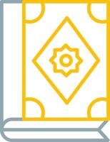 Quran Icon Design Symbol vector