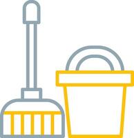 Mop Icon Design Symbol vector