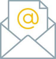 Mail Icon Design Symbol vector