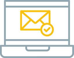 Mailing Icon Design Symbol vector