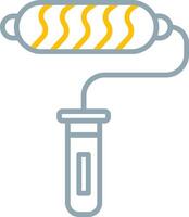 Paint Roller Icon Design Symbol vector