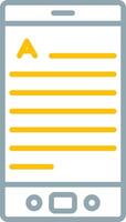 Kindle Icon Design Symbol vector