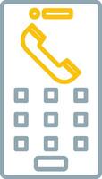 Keypad Icon Design Symbol vector