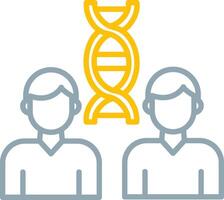 Cloning Icon Design Symbol vector