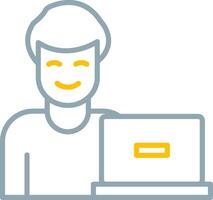 Man Icon Design Symbol vector
