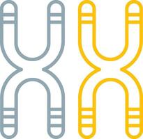 Chromosome Icon Design Symbol vector