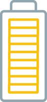 Full Battery Icon Design Symbol vector