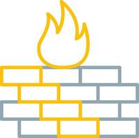 Flame Icon Design Symbol vector