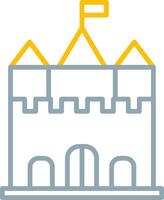 Castle Icon Design Symbol vector