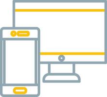 Device Icon Design Symbol vector