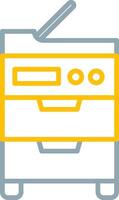 Copy Machine Icon Design Symbol vector