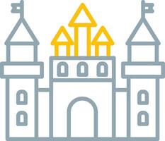 Castle Icon Design Symbol vector