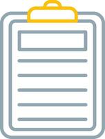 Brief Icon Design Symbol vector