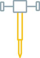 Driller Icon Design Symbol vector