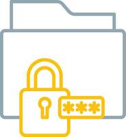 Data Encryption Icon Design Symbol vector
