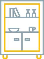 Display Case Icon Design Symbol vector