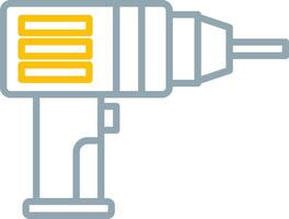 Drilling Machine Icon Design Symbol vector