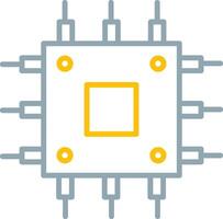 Chip Icon Design Symbol vector