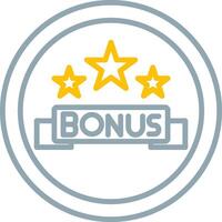 Bonus Icon Design Symbol vector