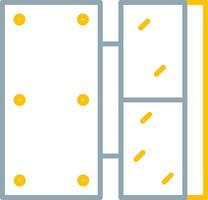 Drywall Icon Design Symbol vector
