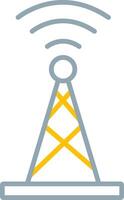 Broadcast Icon Design Symbol vector
