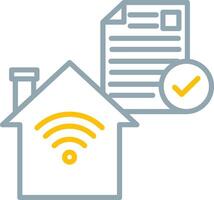 Correct Icon Design Symbol vector
