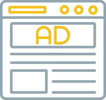 Banner Icon Design Symbol vector