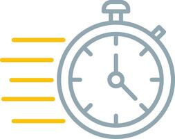 Fast Time Icon Design Symbol vector