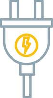 Electric Plug Icon Design Symbol vector