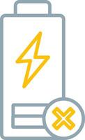 Battery Icon Design Symbol vector